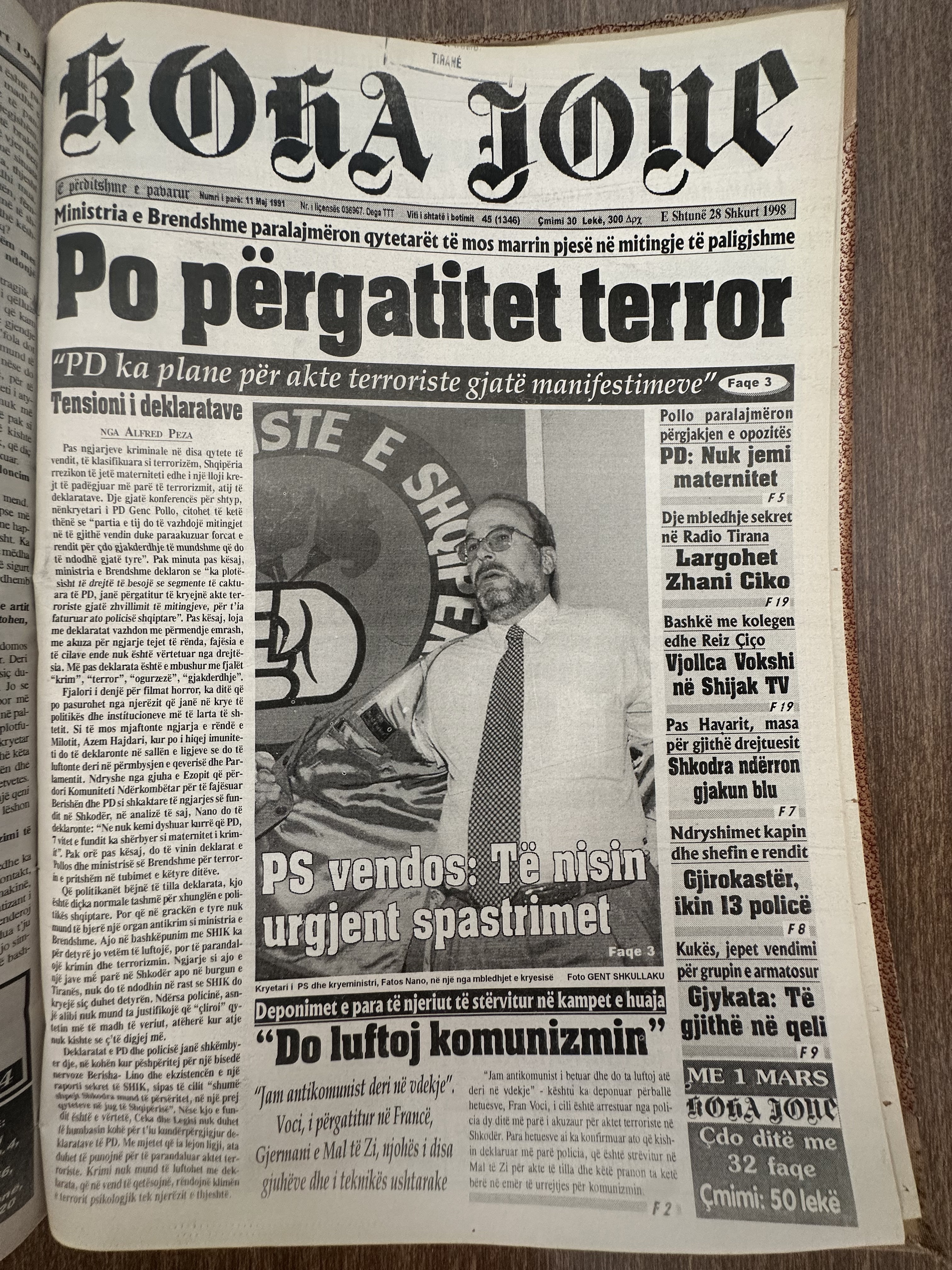 Koha Jonë 1998-02-28
